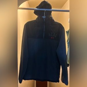 Aéropostale quarter zip pull over with hood